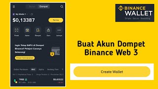 Cara Membuat Dompet Web3 Binance screenshot 1