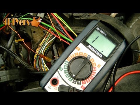 DIY Testing For Continuity With A Multimeter YouTube