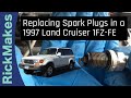 Replacing Spark Plugs in a 1997 Land Cruiser 1FZ-FE