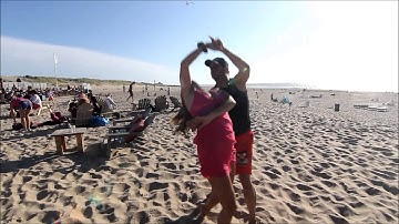 MVI_1482, Beginners W.S. ZoukMetErik&Annabelle@SummerBreeze,WestergasTerras, Amst. a.s. don13aug2015