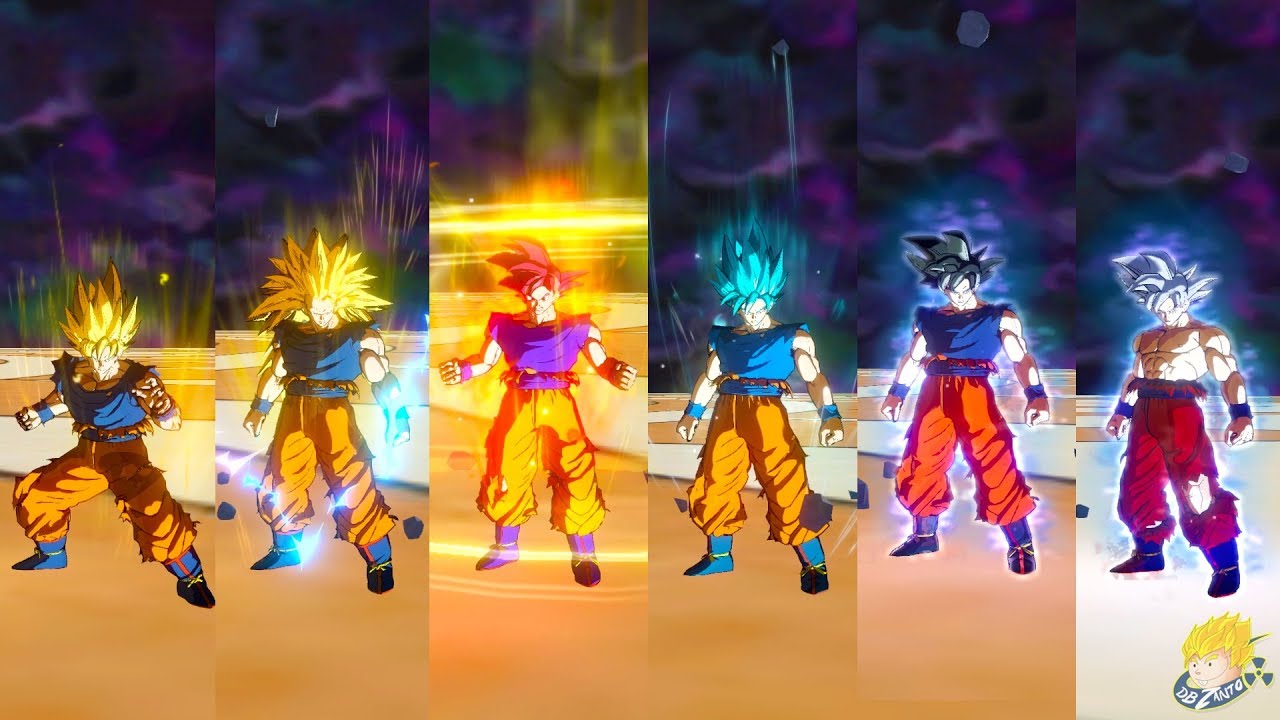 All Saiyan Forms Power Levels Multipliers - Dragon Ball Z/ Super