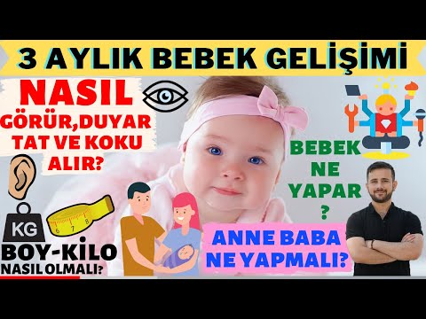 3 Aylık Bebek Gelişimi (2023)