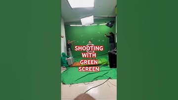 How we changed the green screen background after shooting day #filmmaking #greenscreen