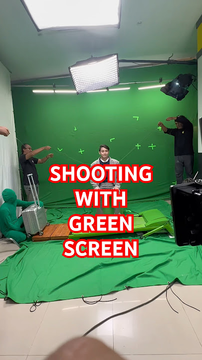 How we changed the green screen background after shooting day #filmmaking #greenscreen