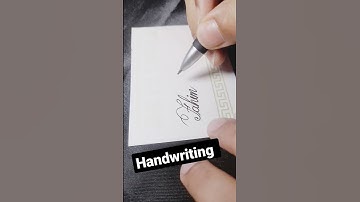 How to write Cursive handwriting | calligraphy | #shorts