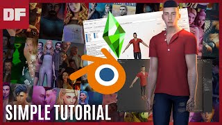 Sims 4 Game to Blender Render | Simple Tutorial