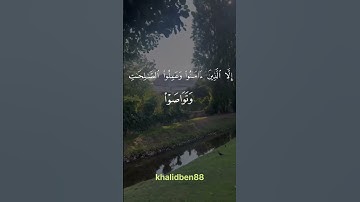 حالات واتساب تيك توك دينية🥰😊سورة العصر إذا أعجبكم الفيديو لا تبخلو علينا بلايك ومتابعة ليصلكم الجديد