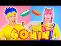 Eat right with spoon fork and chopsticks  mega compilation  d billions kids songs