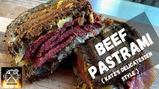 Homemade pastrami smoked Katz's Style (ENTIRE RECIPE) - The BEST pastrami brine - DIY pastrami