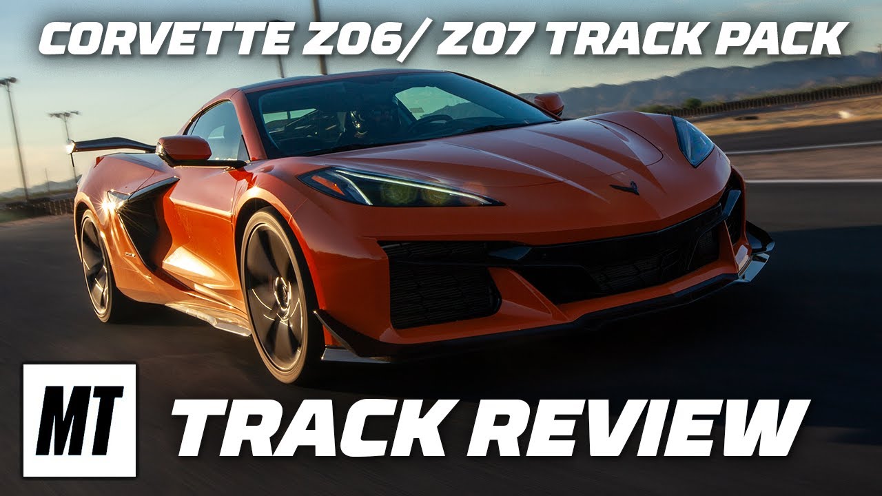 zo7ページ Corvette Z06 with Z07 Track Package TRACK REVIEW! | MotorTrend