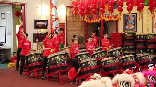 Juniors Drumming - Jing Qing Athletic Society (淨青體育會 - JQAS)Temple CNY - Sun Jan 26 2020