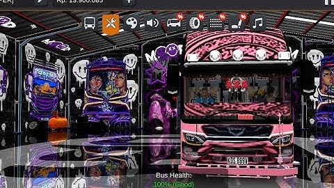 Custom mood garage🇰🇪🇰🇪Bus simulator Indonesia 4.2/ link in first comment