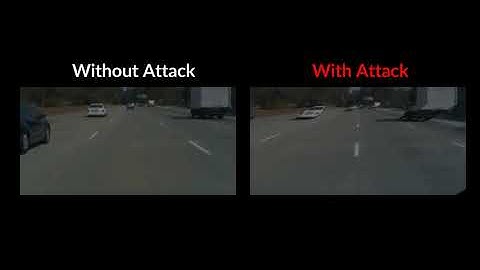 Security of Deep Learning based Lane Keeping System under Physical-World Adversarial Attack