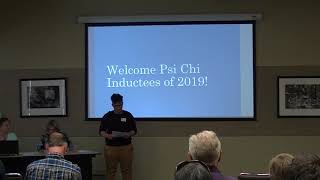 2019 Psi Chi Induction