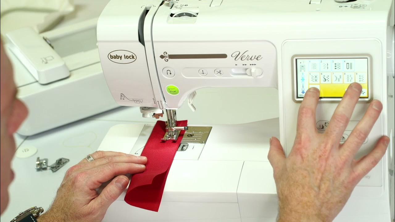 Baby Lock Verve Sewing and Embroidery Machine YouTube