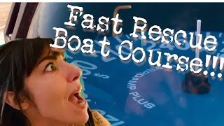 Fast Rescue Boat Course!! My Salty Sea Life learns Emergency Overboard Operations, Search and Rescue