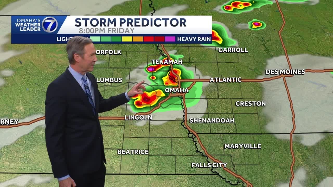 Tracking Storms this Evening - YouTube