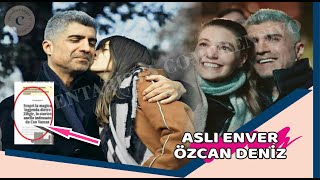 ¿Está la pareja en crisis?.. ¡La Relación De Özcan Deniz Y Aslı Enver No Se Calma! Resimi