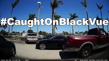 BlackVue Dashcam Captures Accident In Parking Lot #CaughtOnBlackVue
