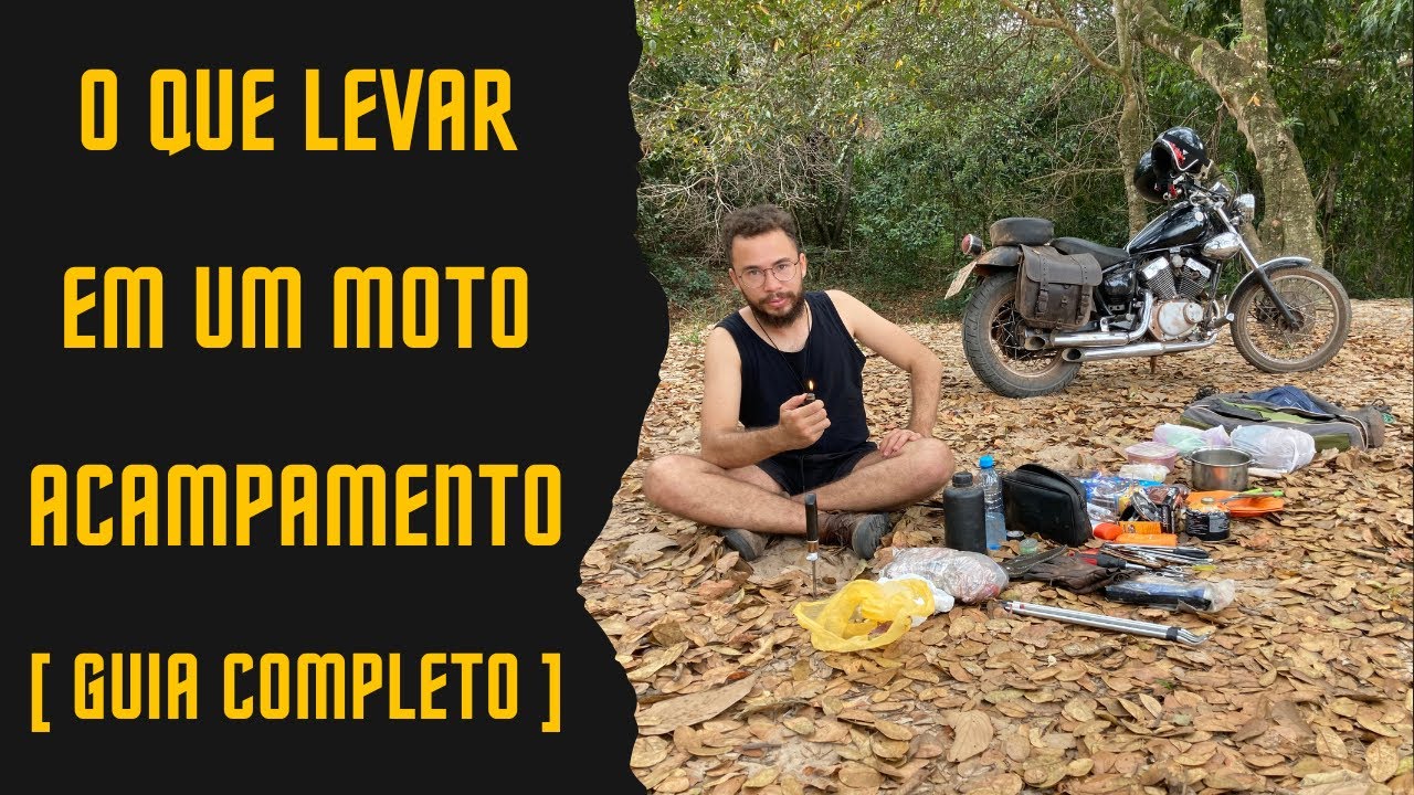 Os Melhores Equipamentos para Evitar Perrengues e Facilitar o seu Moto Acampamento - Guia Completo