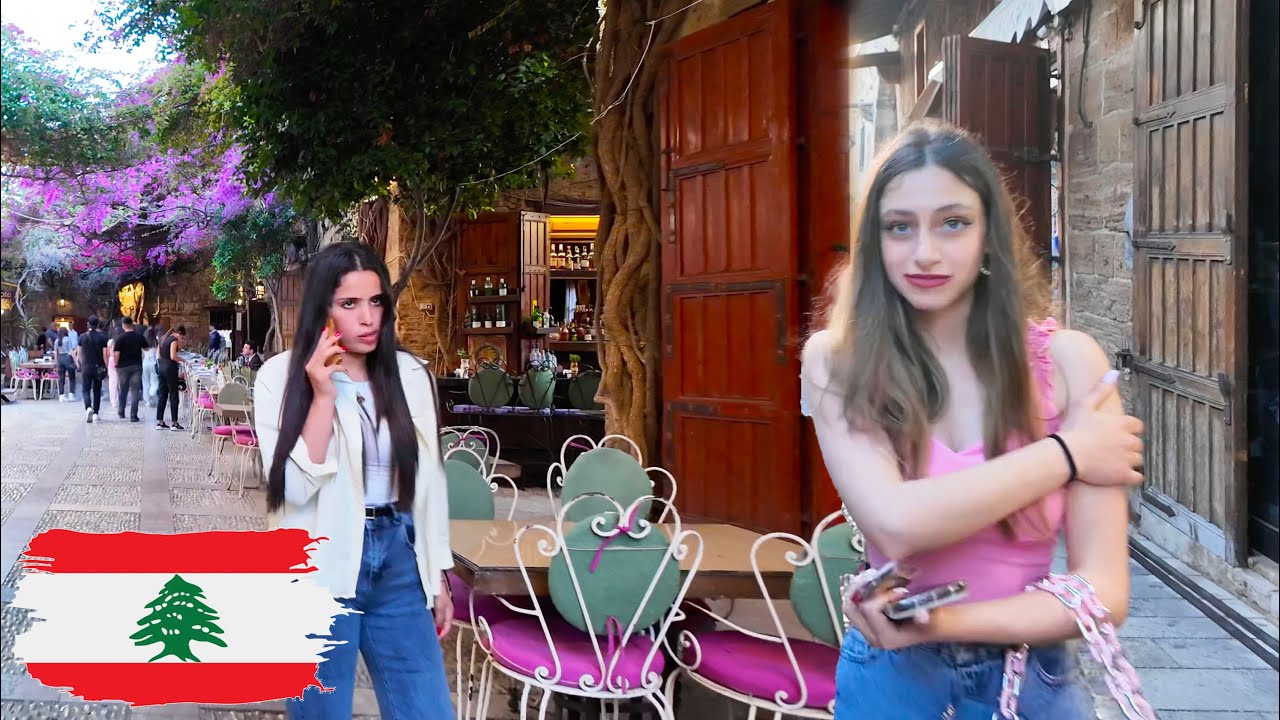 4k Byblos Jbeil Lebanon Walking tour April 2025 | جبيل لبنان
