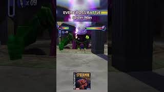 Every Boss Battle Spider-Man 1 (PS1) #spiderman #spidermangame #ps1games #ps1classics