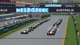 AMF Round 1 Australia GP3 Race START