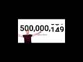 500M Subscriber @MrBeast #mrbeast #500M #subscribe
