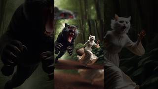 "Mother Cat's Quest: A Journey Through the Forest for Her Kitten's Cure" #cat #catmemes #cute #fyp