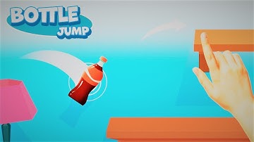 Bottle Jump 3D🍾🍼 Very Satisfying And Relaxing {ASMR Slicing Game}