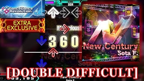 【DDR A】 New Century [DOUBLE DIFFICULT] 譜面確認＋クラップ