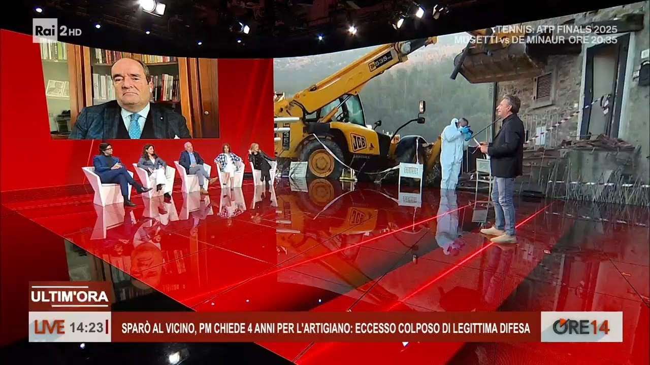 Sandro Mugnai, il PM chiede 4 anni per eccesso di legittima difesa - Ore 14 del 11/11/2025