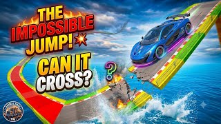 Ramp Red Car Racing Flyover 3D Gameplay _ Android || Ramp Car Stunts Racing Video Car Simulator Game screenshot 1