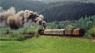 Bahnhof im Stausee? Steilstrecke Eibenstock 1974