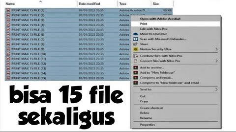 Cara print banyak file tanpa harus dibuka satu per satu
