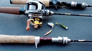 AliExpress BFS Fishing Rod Battle ace hawk CU double vs toma + LingL Ceramic Bearing Comparison