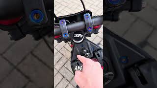 Full titanium bolt kit for yozma #ebike #mods #titanium #boltd #yozma #emoto #surron #motobike