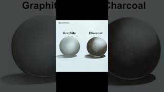 Graphite vs Charcoal #art #shorts #youtubeshorts screenshot 5