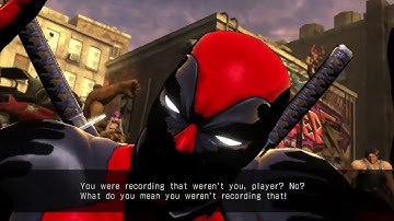 Ultimate Marvel Vs. Capcom 3 Arcade Deadpool, Wolverine and X-23