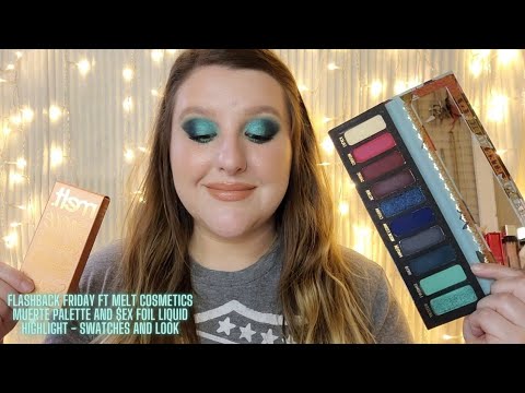 Flashback Friday ft Melt Cosmetics Muerte Palette and $ex Foil Liquid ...