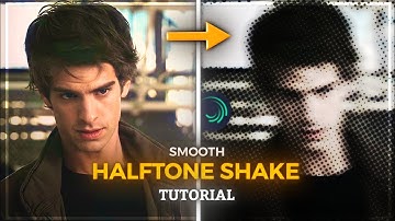 Smooth Halftone Shake Tutorial || Alight Motion Tutorial || ( Free Preset/XML )