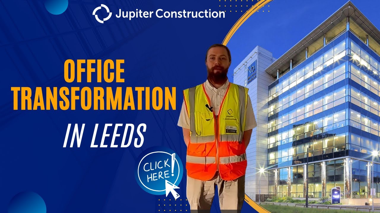 Inside a Cat A Office Fit Out | Whitehall Riverside Leeds Refurbishment
