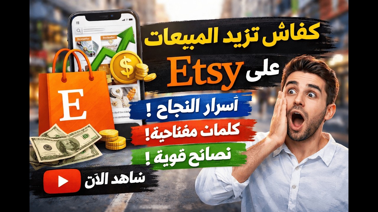 أسرار زيادة المبيعات على Etsy للمبتدئين (طريقة مجربة)|أسرار SEO و Tags لي غادي يضاعفو المبيعات ديالك