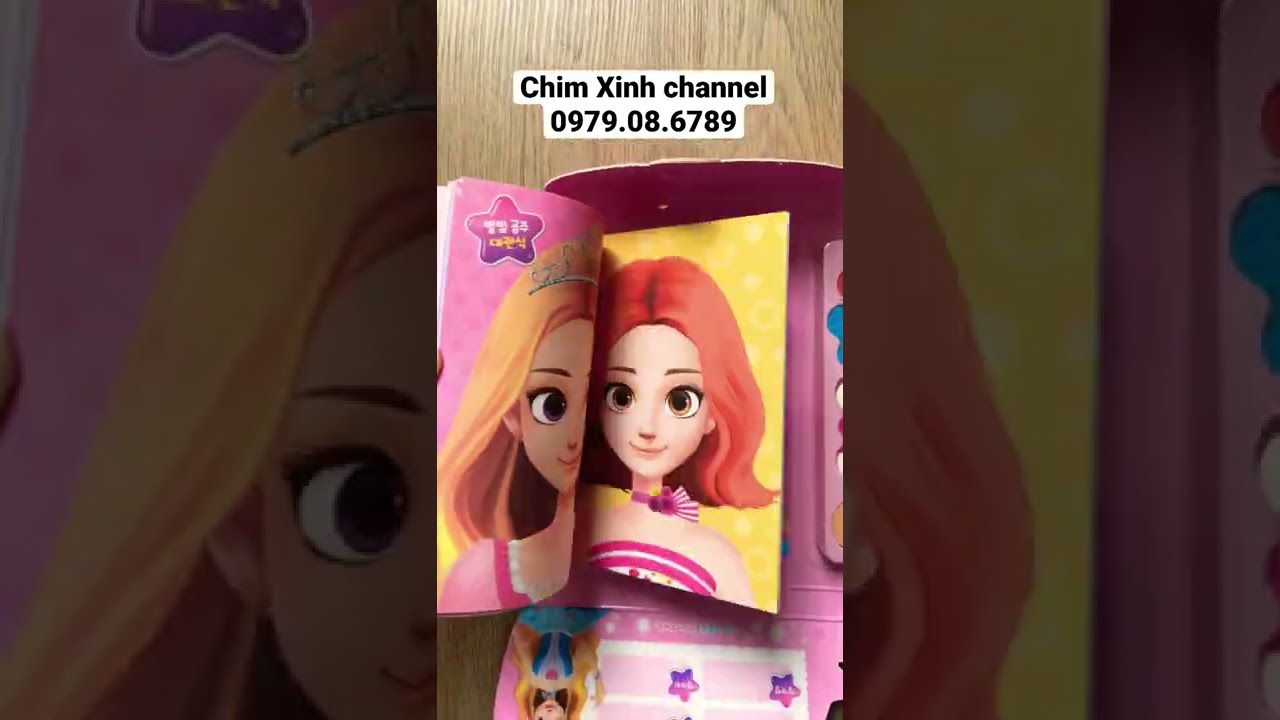 Sách trang điểm búp bê Hàn Quốc mẫu mới (Chim Xinh... - youtube