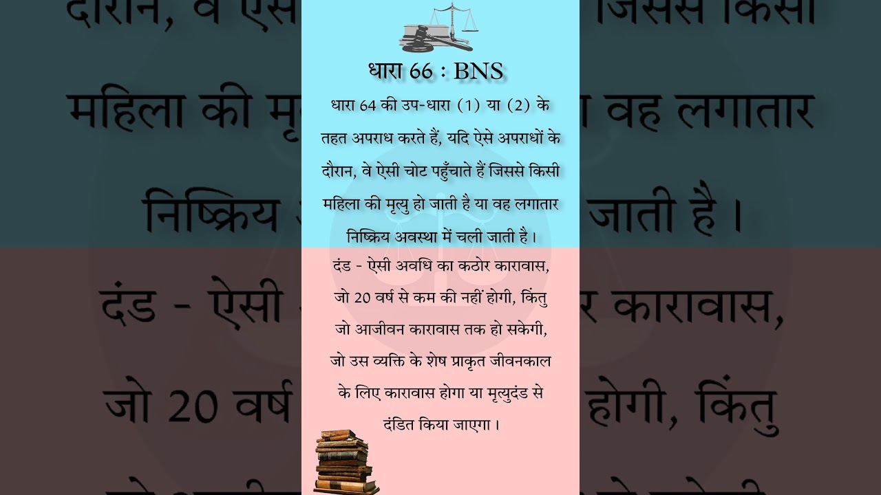 Sec. 66 BNS- 