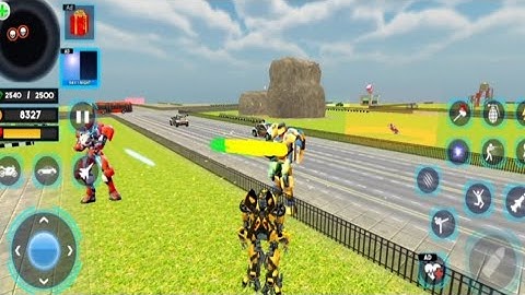 Optimus prime Multiple Transformation jet robot car game 2023 _ Android mobile Playgame