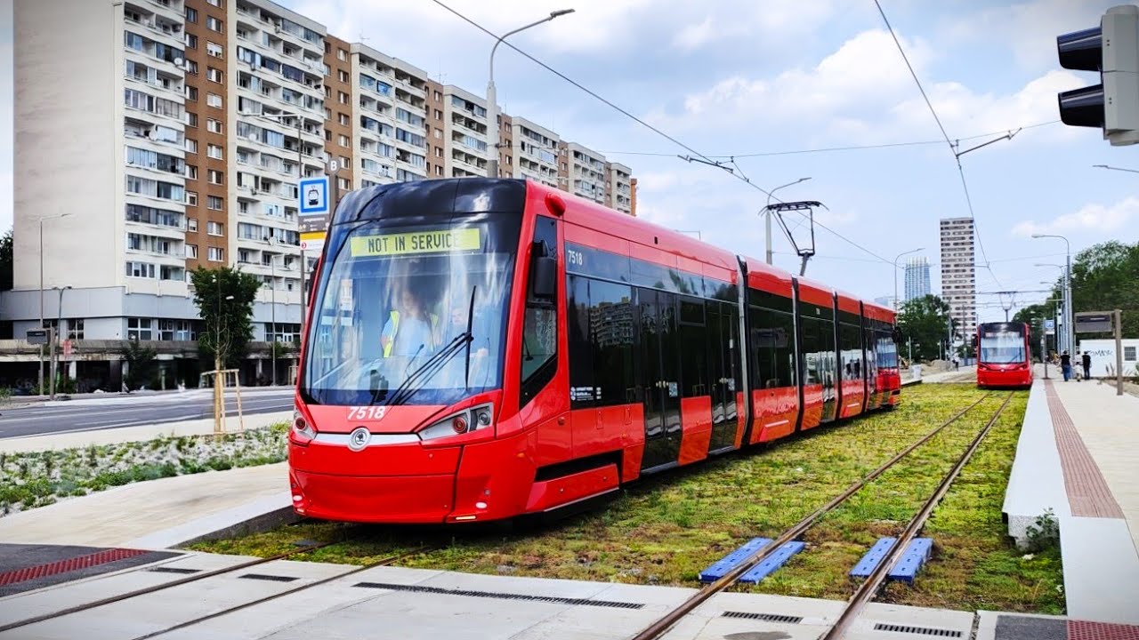 Električka v Petržalke - Skúšobné jazdy (07.06.2025) Bratislava