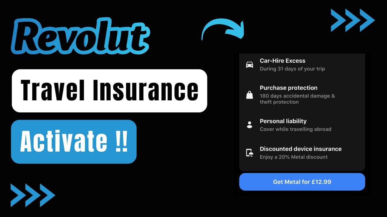 travel insurance revolut