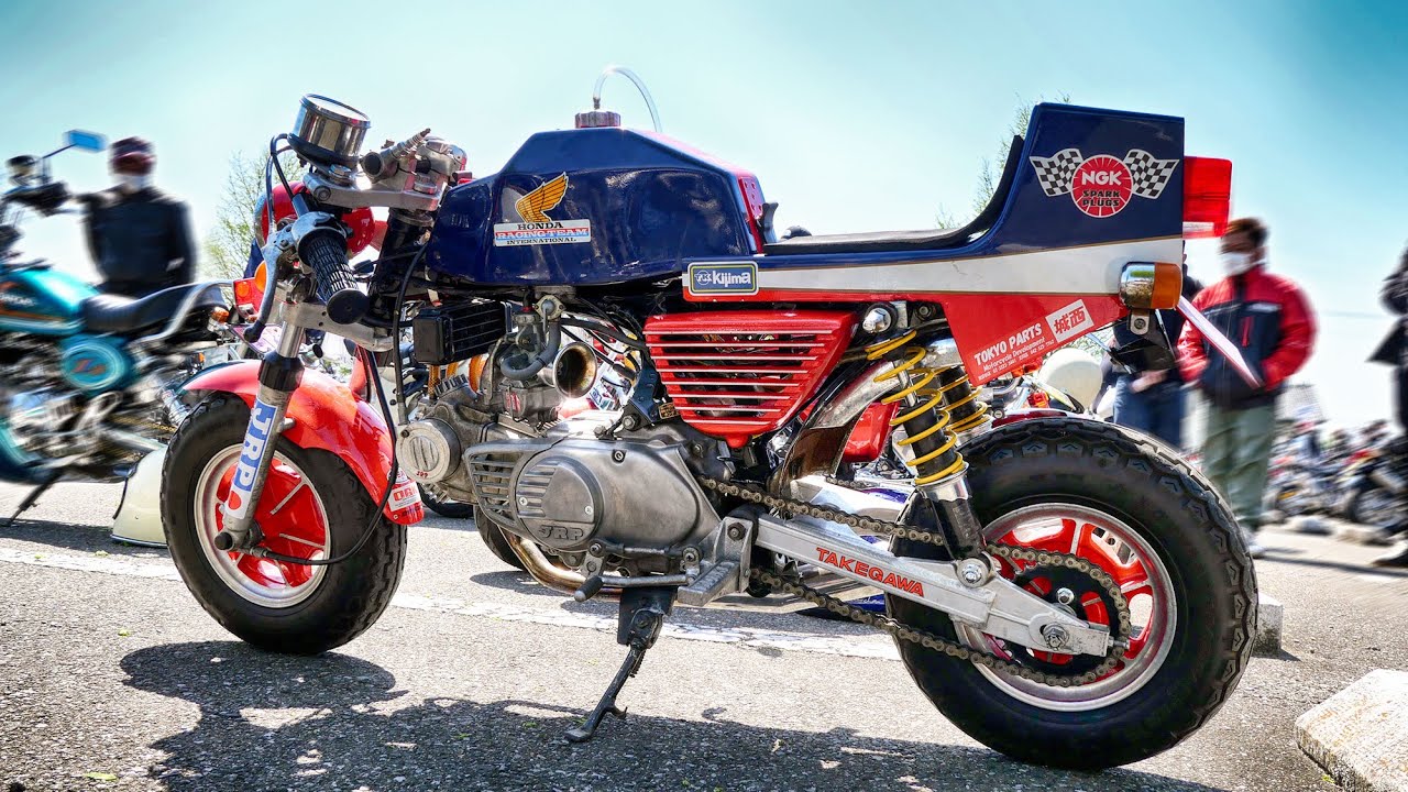 ホンダ MONKEY Cafe Racer モンキー工場早矢仕 - YouTube