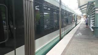 Valley Metro (Phoenix) Kinksharyo LRT Arriving @ Central Station